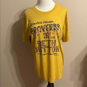 Mustard Graphic Short Sleeve Tee